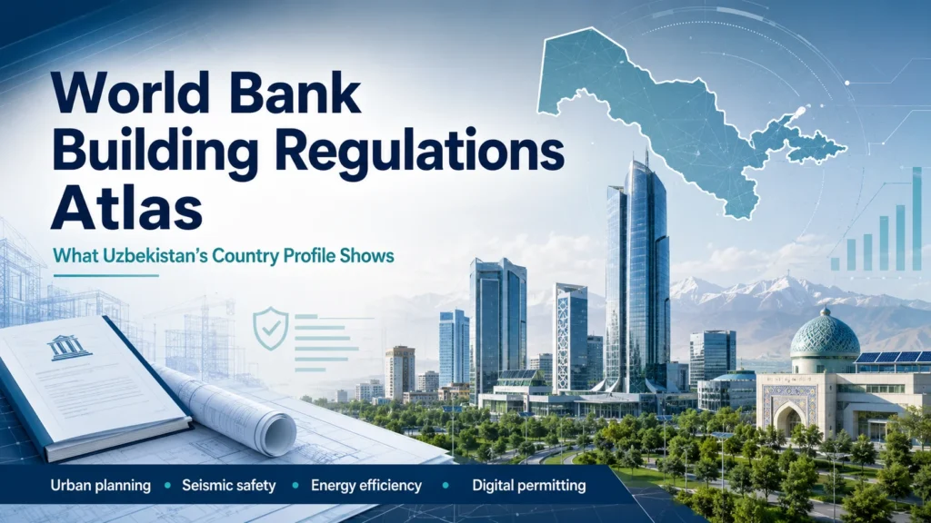 Building Regulations Atlas’ni taqdim etdi: O‘zbekiston profili nimani ko‘rsatmoqda